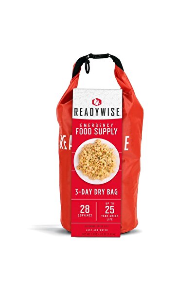 READYWISE 28 Porsiyon Acil Durum Yiyeceği, 1 Kişi İçin 3 Günlük Kahvaltı, Öğl...