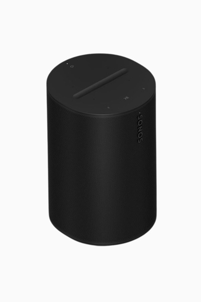 Sonos Era 100 Wi-Fi ve Bluetooth Hoparlör Derin Bas ve Stereo Ses, Siyah - siyah