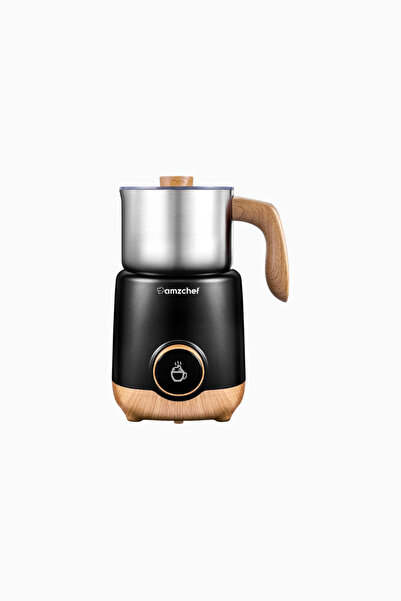 AMZCHEF 8-in-1 Automatic Milk Frother 600 ml 550W Black - Black
