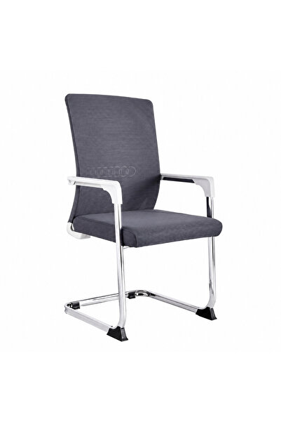 Generic Waiting Chair in Gray and White