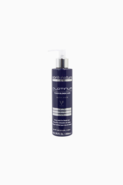 Abril Et Nature Platinum Toner Blonde Hair 200 ml Hair Mask - 200 ml