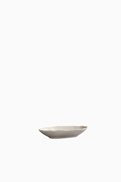 101 COPENHAGEN Native Petit Handmade Ceramic 2-Piece Oval Tray - Cream