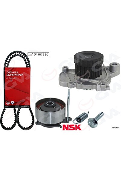 GVA DPMIX-HB TRİGER KAYIŞ SETİ EKSANTRİK SETİ DEVİRDAİMLİ HONDA CIVIC 1.4L D14Z6 1.6L D16V1 (11235) D1