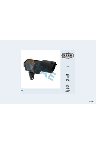 FAE DPMIX-HB BASINÇ MAP SENSÖRÜ ASTRA G-H-J-INSIGNIA A-CORSA D-MERIVA A-B-VECTRA C-ZAFIRA B (11640) 1.