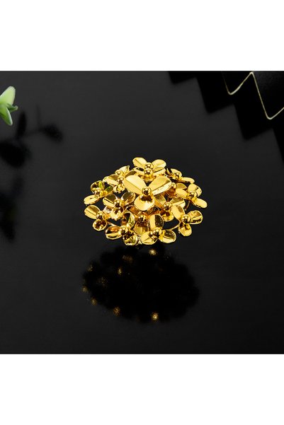 Generic Latest Trendy Islamic Religious 18 K Gold Plated Copper IGI Certified Dubai Engagement Bridal