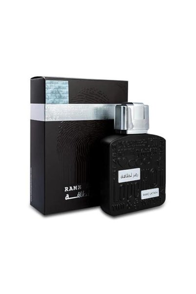 lattafa Ramz Silver for Unisex Eau de Parfum Spray, 3.4 Ounce / 100 ml