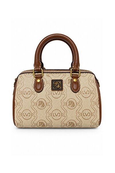 Levidor Monogram Patterned Speedy Design Mini Size Long Strap Women's Handbag...