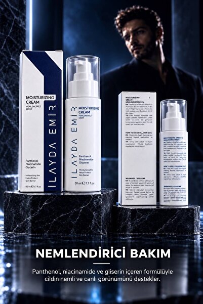 ilayda emir Nemlendirici Krem Panthenol Niacinamide Gliserin 50 ml