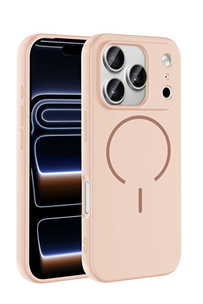 Rivor Apple iPhone 18 Pro Max Uyumlu Kılıf MagSafe Özellikli Lüks Soft Touch ...