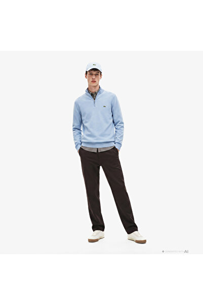 Lacoste Erkek Regular Fit Kahverengi Chino Pantolon