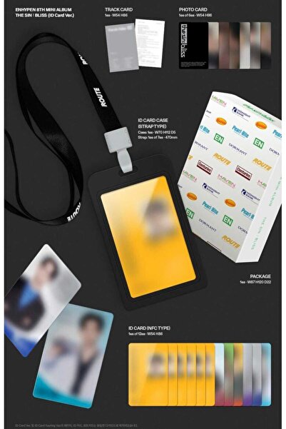 tays store ENHYPEN – [THE SIN : BLISS] (ID Card Ver.) Album