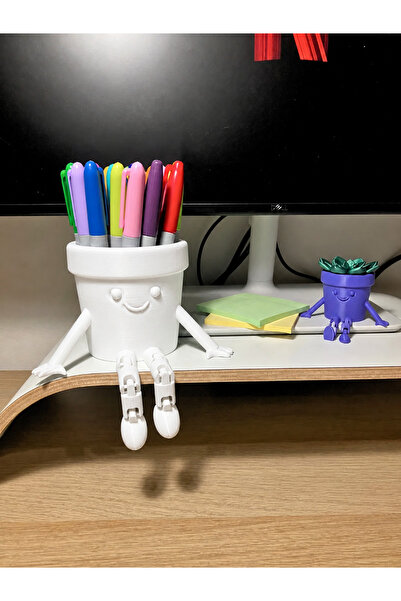 Bezos Τρισδιάστατη εκτύπωση Κινητή βάση για στυλό με χαμογελαστό σχέδιο - Αρθ...