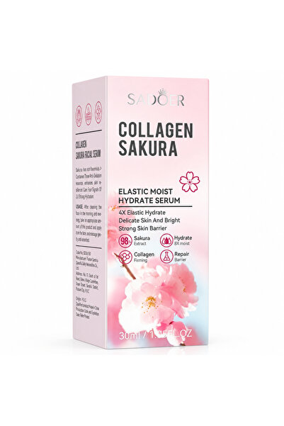 Belora Ser hidratant elastic cu colagen Sakura, 30 ml