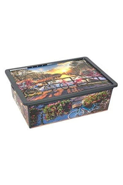 OEM Cutie de Depozitare din Plastic cu Capac Amsterdam 25L - Cutii Model, Org...