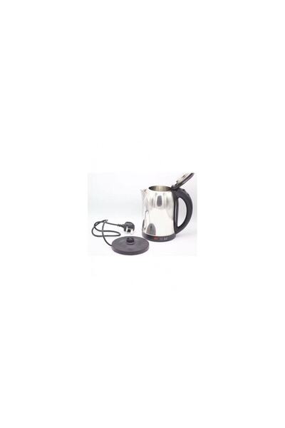 DLC Stainless Steel Electric Kettle - 2.8 Liters - 1800 Watts - Black and Sil...