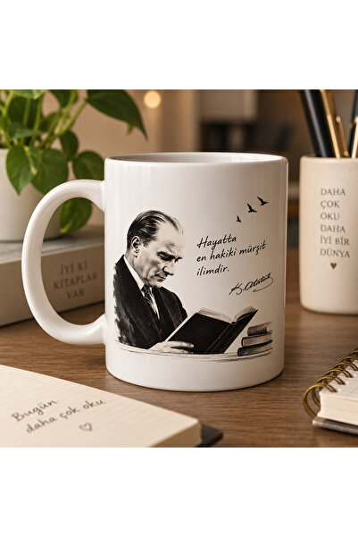 Atatürk Temalı Süblimasyon Kupa & Hediye Kupa