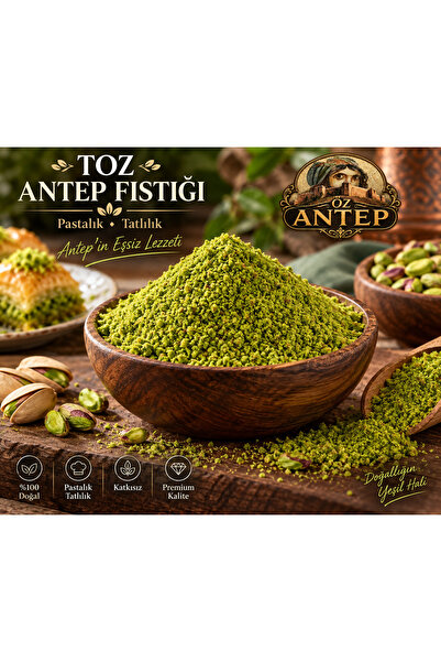 TOZ ANTEP FISTIĞI TATLILIK PASTALIK BAKLAVALIK YENİ MAHSÜL 100 GR