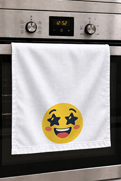 Valerine Life Hand Drying Towel 30X50Cm Cotton Absorbent Sparkling Smile for ...