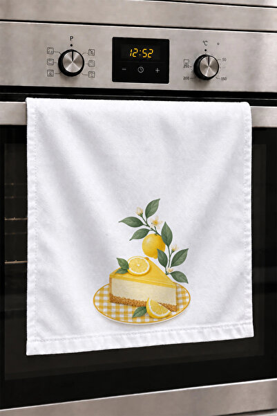 Valerine Life Hand Drying Towel 30X50Cm Cotton Absorbent Lemon Dream for Kitc...