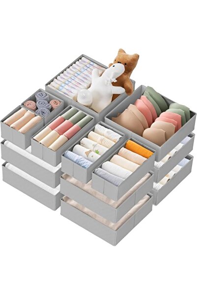 GENERAL Drawer Organizer Clothes, 10 Pack Dresser Organizer for Baby Clothes,...