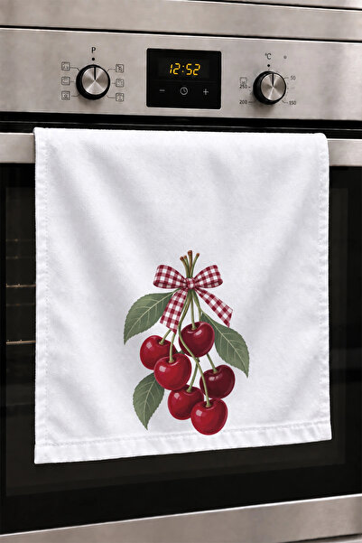 Valerine Life Hand Drying Towel 30X50Cm Cotton Absorbent Cherry Bouquet for K...