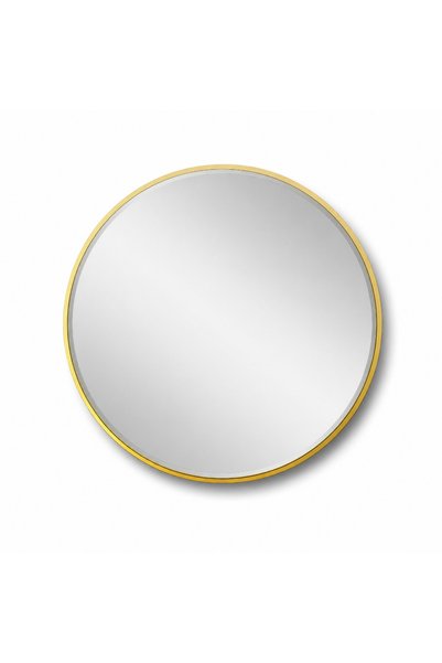 PRIME STYLE 70X70 cm Gold Framed Wall Mirror