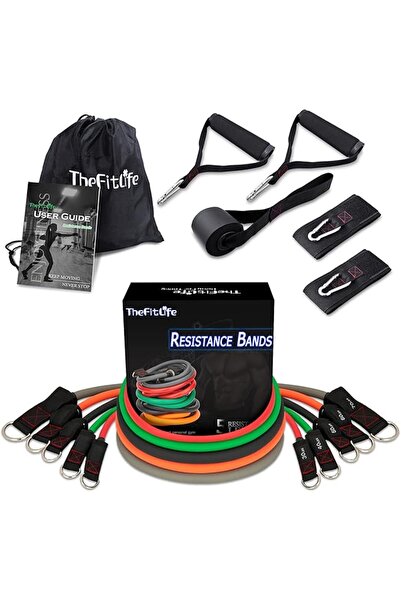 TheFitLife Resistance Bands Set with Handles, Door Anchor and Ankle Straps