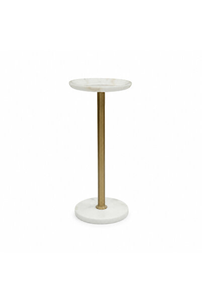 PRIME STYLE Single Gold Service Table