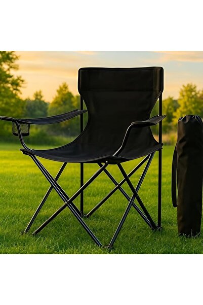 CADY WILL Portable Folding Camping Chair - Multifunctional for Picnic, Sports...