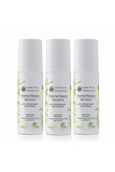 Oriental Princess Botanical Anti-Perspirant Deodorant Roll-On, 70ml, Set of 3