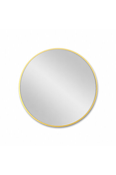 PRIME STYLE مراية حائط بأطار ذهبى مقاس 90 × 90 سم