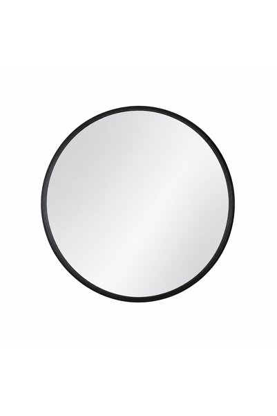 PRIME STYLE Black Framed Wall Mirror 70X70 cm