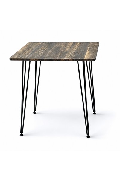 PRIME STYLE طاولة مقهى مربعة مقاس 70 × 70 سم باللون الكوفي