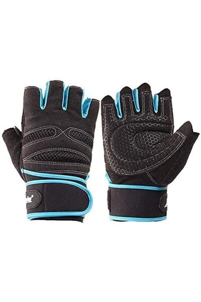 Tazweeq Gym Weightlifting Gloves Half-Finger, Breathable Training Gloves with...