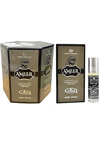 Al Rehab perfumes Alrehab Ameer Perfume Roll-On 6-Pieces 6 ml