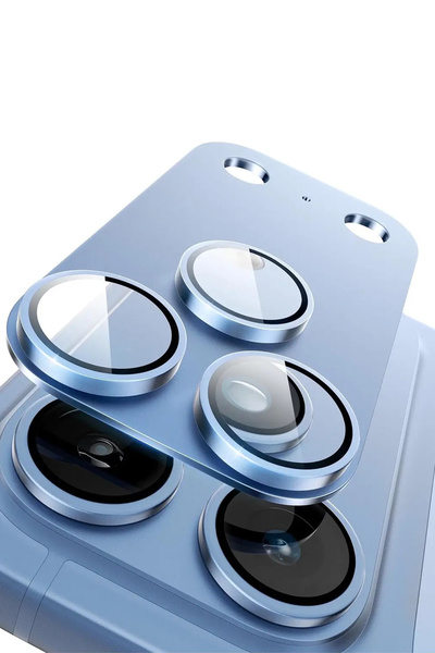 WANNA PROTECT iPhone 17 Pro Max / 18 Pro Max Uyumlu Kamera Lens Koruyucu Meta...