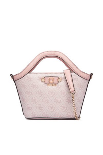 Guess Geantă de mână mini Lindsey HWSG97 49750 Roz deschis