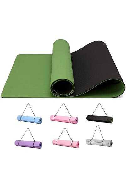 Narwhal Novelties Good Nite Yoga Mat TPE Non-Slip Exercise Fitness Pilates Gy...