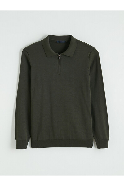 LC Waikiki Vizyon New Season Polo Neck Men's Knitwear Sweater