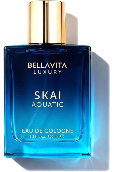 Bella Vita Luxury Organic SKAI AQUATIC Eau De Cologne Unisex Perfume For Men ...