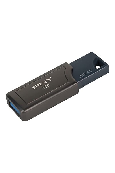 PNY 1 TB PRO Elite V2 USB 3.2 Gen 2 Flash Sürücü, 600 MB/sn'ye kadar okuma hızı