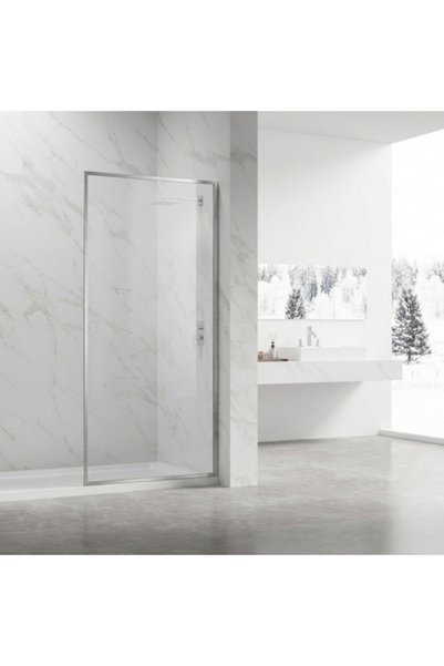 Aqua Drops لوحة جانبية للاستحمام بتصميم أنيق عالي الجودة مقاس 90 × 220 سم