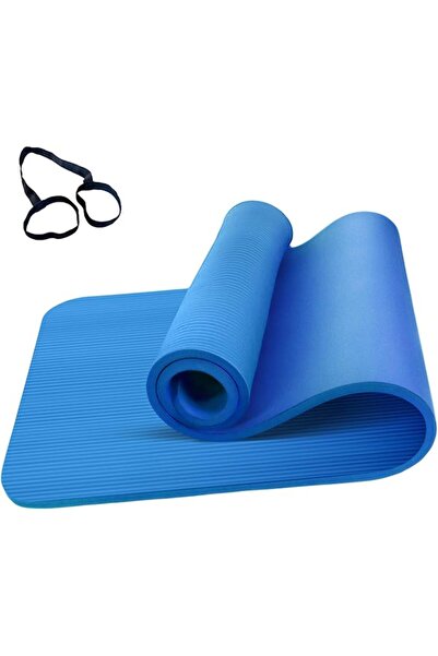 GENERAL 72 * 24 Inches Yoga Mat Non-Slip 10mm Thicknness Exercise Mats with S...