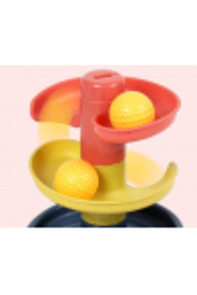 aistoys Joc de asamblare - Tobogan spiralat cu bile pentru bebeluși