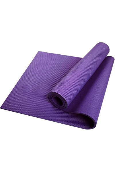 Other Thick Yoga Mat Durable Non-Slip - Purple, 6mm