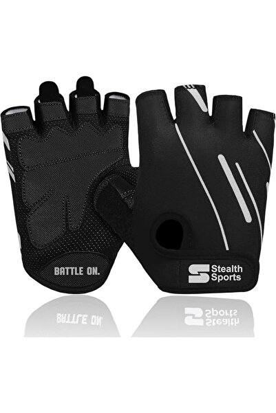 Stealth Sports Weight Lifting Gloves Half Finger Workout Gloves Men Women Ant...
