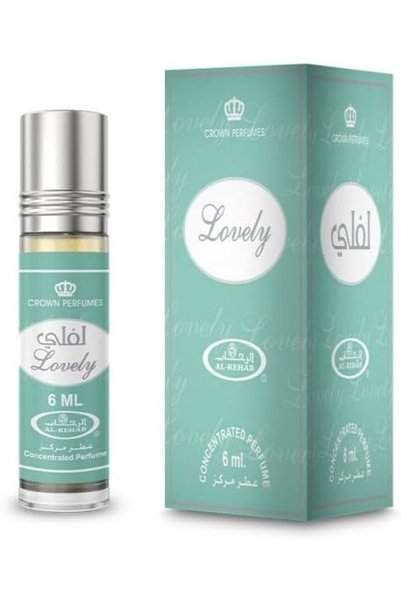 Al Rehab perfumes زيت عطر الريحاب الجميل للجنسين 6 × 6 مل