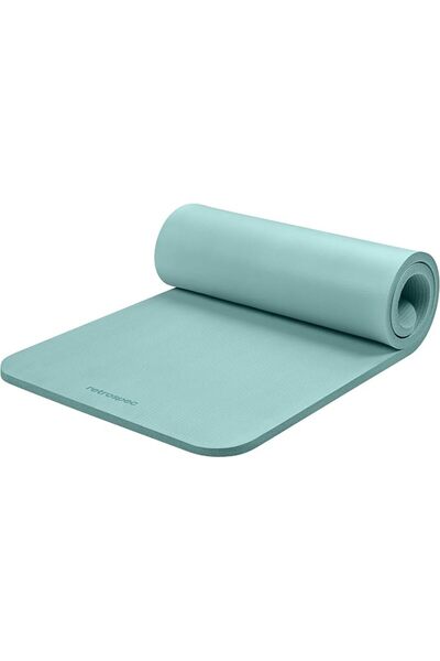 Retrospec Solana Yoga Mat 1" & 1/2" Thick w/Nylon Strap for Men & Women - Non...