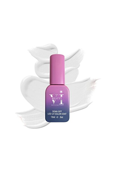 BEAUTY VI Ημιμόνιμο Βερνίκι 001 Λευκό Λάιμ 15ml