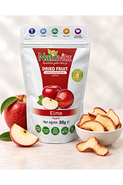 Natuvita Kurutulmuş Elma Dilimi 30g